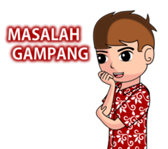 Batik Couple sticker #10714580