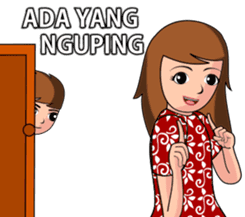 Batik Couple sticker #10714581