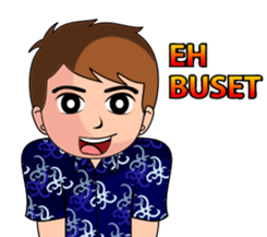 Batik Couple sticker #10714588