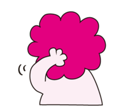 mokumoku lion sticker #10714635