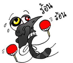 crazy mosquito sticker #10714874