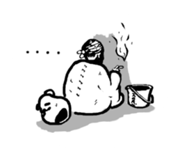 Kumagurumi gon sticker #10715558