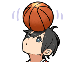 Make-believe play of boy sticker #10715620