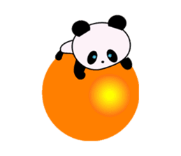 child's giant panda sticker #10715760