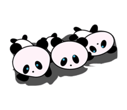 child's giant panda sticker #10715786