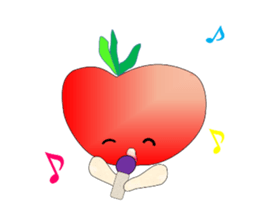 If veges & fruits mutter sticker #10716300