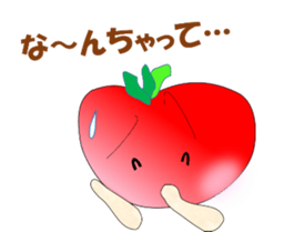 If veges & fruits mutter sticker #10716302