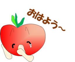 If veges & fruits mutter sticker #10716314