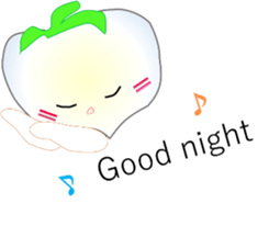 If veges & fruits mutter sticker #10716315