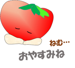 If veges & fruits mutter sticker #10716316