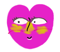 Heart&Girl sticker #10716360