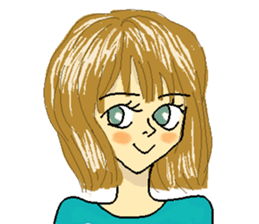 Heart&Girl sticker #10716361