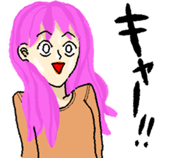 Heart&Girl sticker #10716372