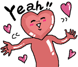 Heart&Girl sticker #10716376