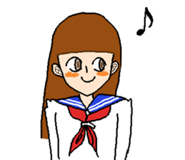 Heart&Girl sticker #10716395