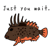 J Fish sticker #10716908