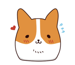 Corgi Maru sticker #10717121