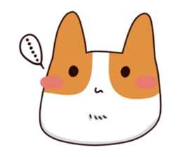 Corgi Maru sticker #10717126