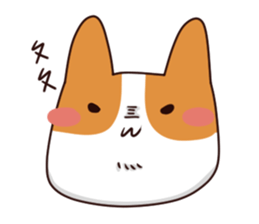 Corgi Maru sticker #10717127