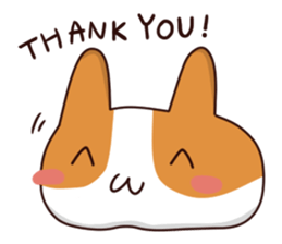 Corgi Maru sticker #10717130