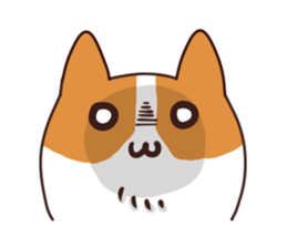 Corgi Maru sticker #10717134