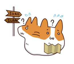 Corgi Maru sticker #10717146