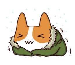 Corgi Maru sticker #10717150