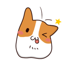 Corgi Maru sticker #10717155