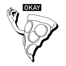 LIFE OF PIZZA sticker #10717200