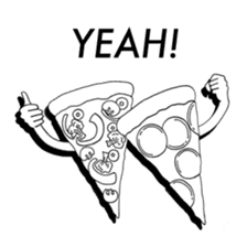 LIFE OF PIZZA sticker #10717204