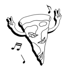 LIFE OF PIZZA sticker #10717207