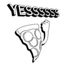 LIFE OF PIZZA sticker #10717209