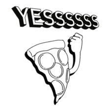 LIFE OF PIZZA sticker #10717209