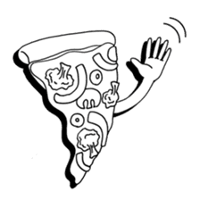 LIFE OF PIZZA sticker #10717229