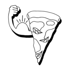 LIFE OF PIZZA sticker #10717235