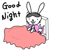 rabbit and... for English sticker #10717441