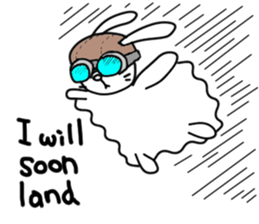 rabbit and... for English sticker #10717447