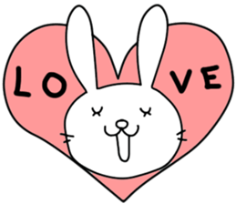 rabbit and... for English sticker #10717459