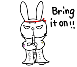 rabbit and... for English sticker #10717467