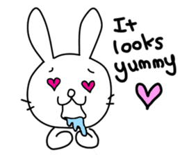 rabbit and... for English sticker #10717473