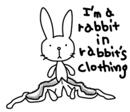 rabbit and... for English sticker #10717475