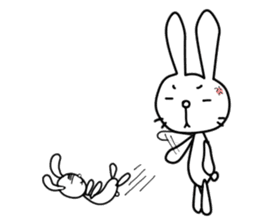 rabbit and... for English sticker #10717477