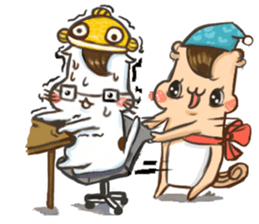 a bi and a pu love love life sticker #10717480