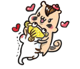 a bi and a pu love love life sticker #10717483