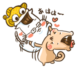 a bi and a pu love love life sticker #10717502