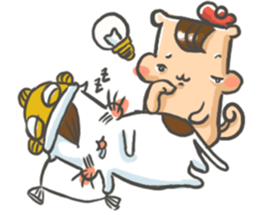 a bi and a pu love love life sticker #10717504