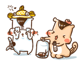 a bi and a pu love love life sticker #10717510