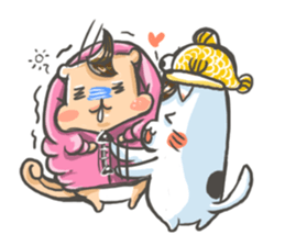 a bi and a pu love love life sticker #10717513