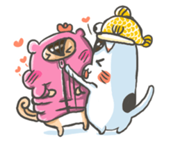 a bi and a pu love love life sticker #10717514