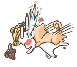 a bi and a pu love love life sticker #10717519